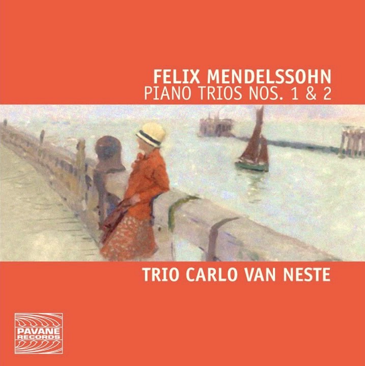 The cover of the Mendelssohn Piano Trios CD