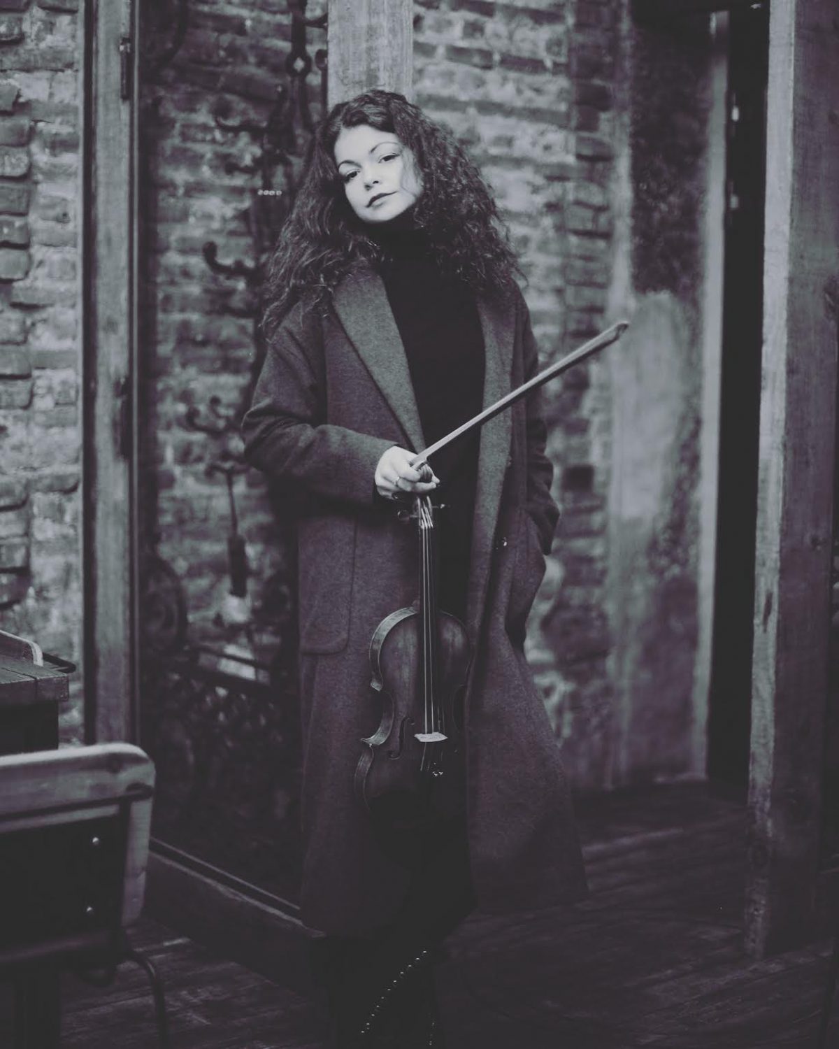 The violinist Maya Levy