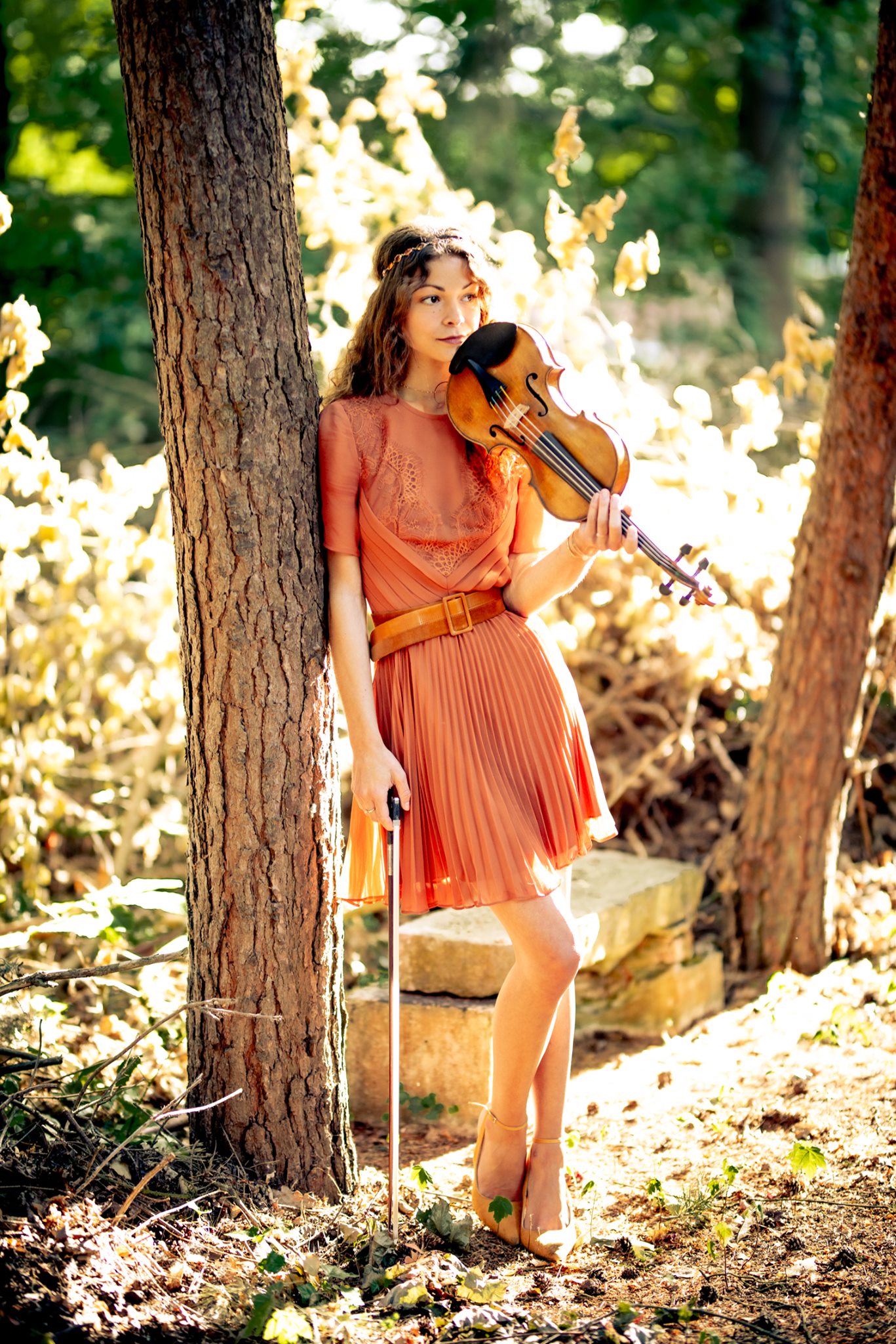 The violinist Maya Levy